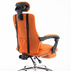 Kancelárska stolička Mesian, oranžová - 4