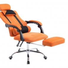 Kancelárska stolička Mesian, oranžová - 10