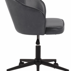 Kancelárska stolička Mitzie, čierna - 8