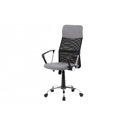 Kancelárska stolička Monica, sivá/čierna - 1