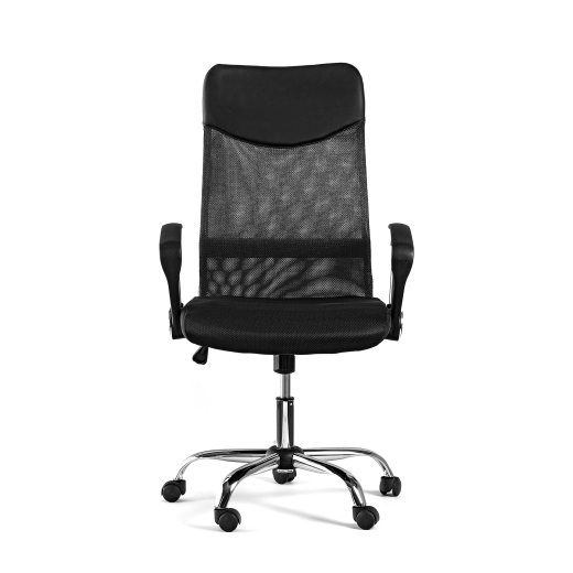 Kancelárska stolička Monti HB, textil, čierna - 1