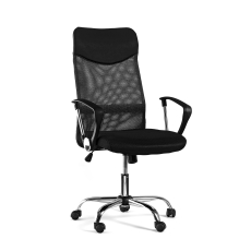 Kancelárska stolička Monti HB, textil, čierna - 2