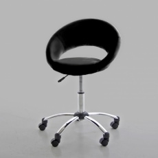 Kancelárska stolička na kolieskach Sunny čierna - 2