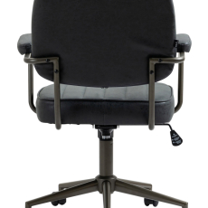 Kancelárska stolička Natrona, syntetická koža, koňaková - 5