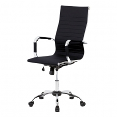 Kancelárska stolička Novia (súprava 2 ks), čierna - 1