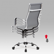 Kancelárska stolička Novia (súprava 2 ks), sivá - 3