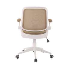 Kancelárska stolička Pretty White, textil, béžová - 4