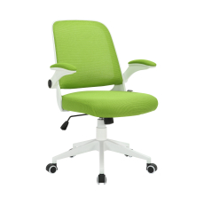Kancelárska stolička Pretty White, textil, zelená - 1