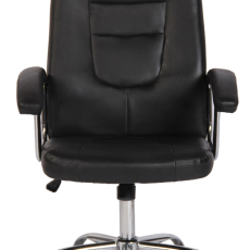 Kancelárska stolička Reedville, syntetická koža, čierna - 2