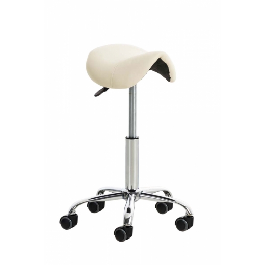 Kancelárska stolička Renemi, krémová - 1