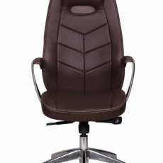 Kancelárska stolička Rener, 132 cm, červenohnedá - 2