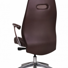 Kancelárska stolička Rener, 132 cm, červenohnedá - 7