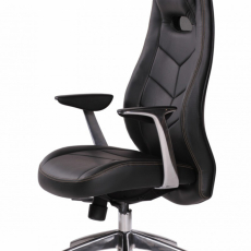 Kancelárska stolička Rener, 132 cm, čierna - 4
