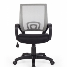 Kancelárska stolička Rivoli, nylon, čierna / šedá - 3