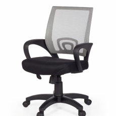 Kancelárska stolička Rivoli, nylon, čierna / šedá - 5