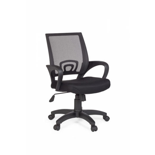 Kancelárska stolička Rivoli, nylon, čierna - 1