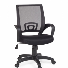 Kancelárska stolička Rivoli, nylon, čierna - 2