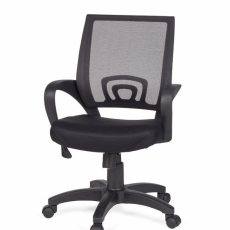 Kancelárska stolička Rivoli, nylon, čierna - 4