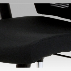 Kancelárska stolička s opierkou hlavy Emanuel, čierna - 5