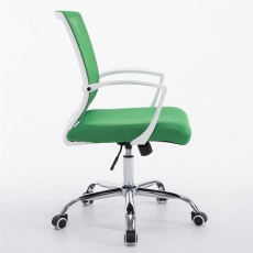 Kancelárska stolička s podrúčkami Flade, zelená - 2