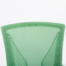 Kancelárska stolička s podrúčkami Flade, zelená - 7