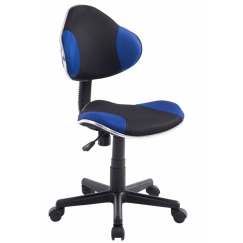 Kancelárska stolička Sael, čierna / modrá