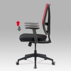 Kancelárska stolička Shaun, červená - 4