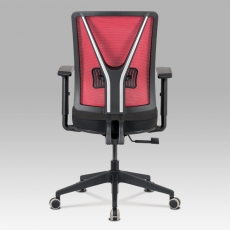 Kancelárska stolička Shaun, červená - 7