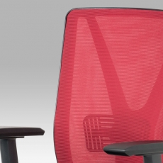 Kancelárska stolička Shaun, červená - 10