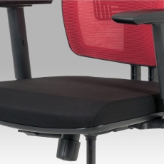 Kancelárska stolička Shaun, červená - 11