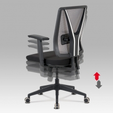 Kancelárska stolička Shaun, sivá - 3