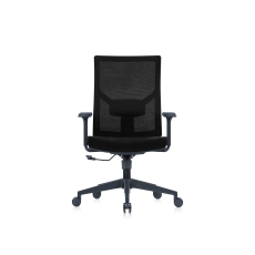 Kancelárska stolička Snow Black, textil, čierna - 2