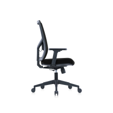 Kancelárska stolička Snow Black, textil, čierna - 3