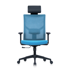 Kancelárska stolička Snow HB, textil, svetlomodrá - 2