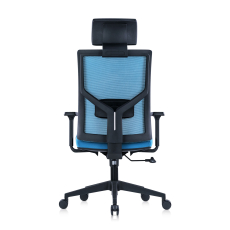 Kancelárska stolička Snow HB, textil, svetlomodrá - 4