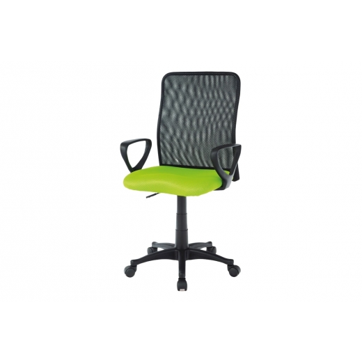 Kancelárska stolička Sonja, zelená/čierna - 1