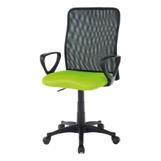 Kancelárska stolička Sonja, zelená/čierna - 1
