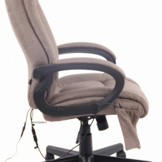 Kancelárska stolička Sparta, taupe - 3