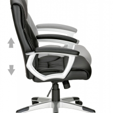 Kancelárska stolička Tampe, čierna - 5