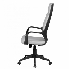 Kancelárska stolička Techline, textilná poťahovina, šedá - 4