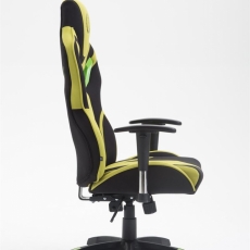 Kancelárska stolička Teres, čierna / zelená - 3