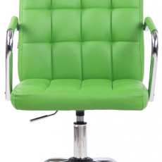Kancelárska stolička Terni, syntetická koža, zelená - 2