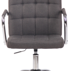 Kancelárska stolička Terni, textil, tmavo šedá - 1
