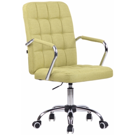 Kancelárska stolička Terni, textil, zelená - 1