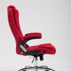 Kancelárska stolička Thor, textil, červená - 2