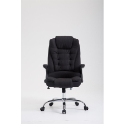 Kancelárska stolička Thor, textil, čierna
