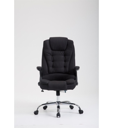 Kancelárska stolička Thor, textil, čierna