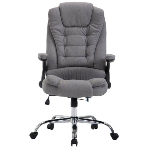 Kancelárska stolička Thor, textil, šedá - 1