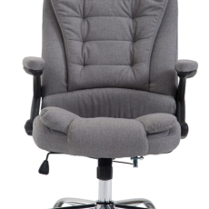 Kancelárska stolička Thor, textil, šedá - 1