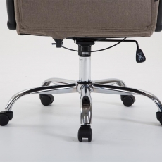Kancelárska stolička Thor, textil, taupe - 7